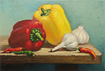 sweet peppers01����_��^�A ø_painted by Lai Ying-Tse